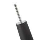 Toilet Brush Holder Set w/ Handle & Lid Bathroom Cleaner Holder Black