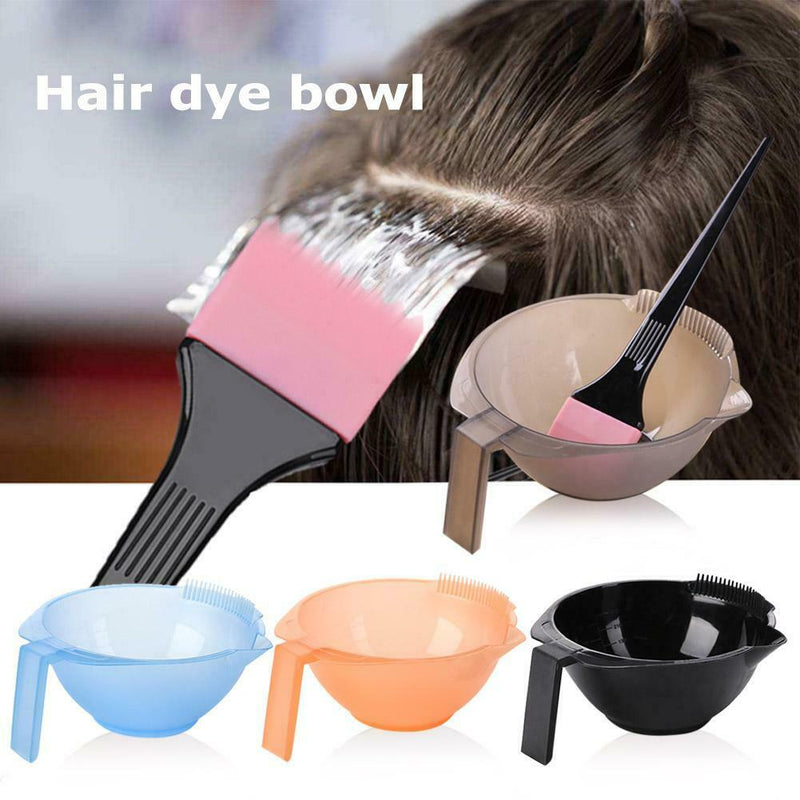 Plastic Hair Dyeing Palette Bowls Salon Hairdressing Barber Styling Tool A