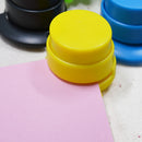 Office Home Staple Free Stapleless Stapler Paperclip Paper Binding Binder Ran ME