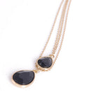 Crystal Necklace Beach Bikini  Long Body Chain Butterfly Pendant  Body Jewe BX