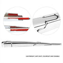 ABS Chrome Car Rear Wiper Protection Cover Rear Window Wiper Nozzle Trim St X1S4