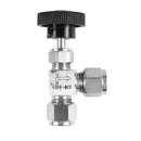 Adjustable Right Angle Needle 10Mm Hard Tube Ss304 Flow Control Shut Off Cr U7L2