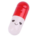 50X Message in a Bottle Capsule Letter Cute Love Friendship Half Color Pills LJ