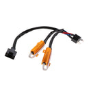 H4 LED Lamp Canbus 50W 8Ohm Load Resistor Wiring Canceller Decoder
