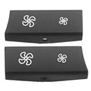 1 Pair Car Heater Climate Control Switch Fan Button Cap Covers for BMW F10