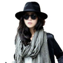 Bowler Floppy Cloche Bowknot Felt Fedora Style Hat
