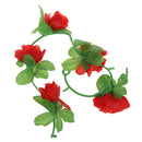 Artificial Rose Garland Silk Flower Vine for Home Wedding Garden Decoration