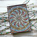 DIY Mandala Special Shaped Diamond Painting 50 Pages A5 Sketchbook Notebook