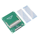 Compact Flash CF Memory Card to 1.8 inch CE ZIF SSD HDD Adapter with 2 Cables,