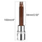 1/2-Inch Drive 10mm Triple Square Spline Bit Extra Long Socket, S2 Steel T2I6