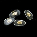 150PRS Silicone Nose Pads Holders Eyeglass Glasses Spectacles Frame Repair