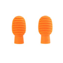 Drumstick Silent Tips Cover Oval Shaped Drum Stick Mute Percussion Musical