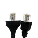 8 Pin Replacement Speaker Mic Cable Microphone Cord for Kenwood TK-868G TK-
