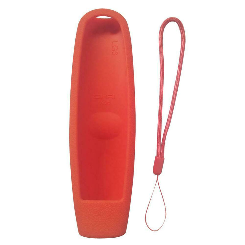 Soft Silicone Case for LG Smart TV Remote Control AN-MR600 AN-MR650a (Red)