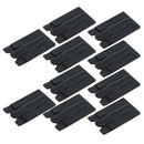 10Pcs 2in1 Silicone Cell Phone Adhesive Holder Credit Card Pouch Stand Black