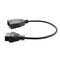 Car Error Fixing 12 Pin To 16 Pin OBD2 OBDII Scanner Cable Adapter For GM