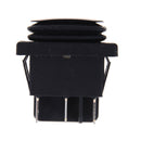 12V Black Waterproof 6Pin DPDT Self Locking Rectangle Rocker SwitchS.AU