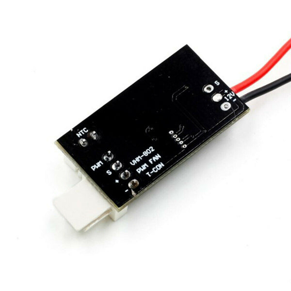 DC 12V PWM Fan Temperature Speed Controller Cabinet Computer Fan 4-Wire Governor