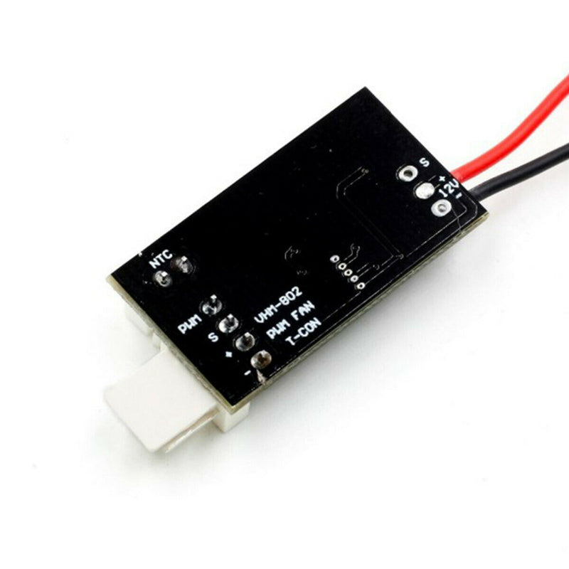 DC 12V PWM Fan Temperature Speed Controller Cabinet Computer Fan 4-Wire Governor