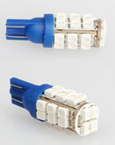 Blue Car Show Wide Light T10 1210 28SMD LED Taillight Lantern Reading Light