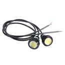 2X 18W Eagle Eye Lamp Daylight LED DRL Fog Daytime Running Car Light Tail LighME