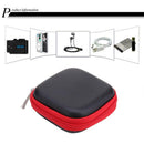 80*80*30mm Square EVA Case Headphone Bluetooth Earphone Cable Storage Box