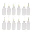 12 x 50ml Glue Oil Applicator Bottle Clear Precision Tip Quilling Bottles