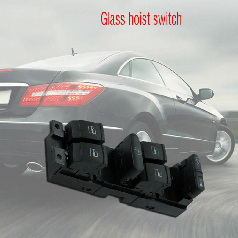 1* ABS Master Power Window Switch Front Left Driver Side for VW Jetta Passat