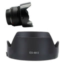 for camera EF 50mm f/1.8 STM 49mm Lens ES-68II Lens Hood Shade saTEUS