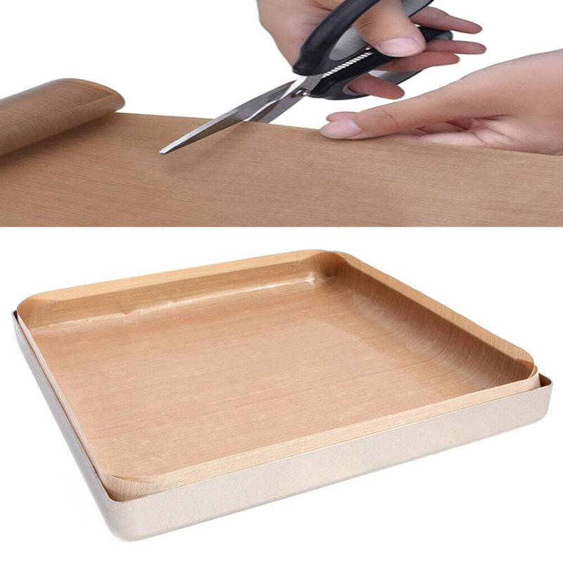 Baking Mat HighTemperature Resistant Teflon Sheet Heat-Resistant Pad Non-StickBX