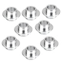 8 Pieces 8mm Roller Skate Spacers/Bushings + 16 Pieces Skateboard Roller Skate