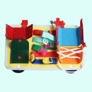 Busy Board Montessori Toys for Boys & Girls 2-5 Year Old Preschool Activities