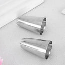 1Pc 6B Stainless Steel Icing Nozzle Decor Tip Cake Baking Pastry Decor  3C