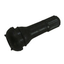 Snap-In Standard Length Black Rubber Valve Stem (TR413) 8-Pack for Tubeless T7G9
