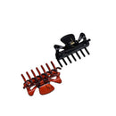 6 Pieces Plastic Hair Clips Claw Women Hair Claw Clamps Hairpin (Black And