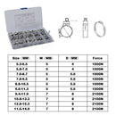 100 Pieces V-band Quick Release Clamp Bracket Kit Single Ear For Pipe