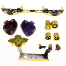 Plated Golden Bumper Trigger Buttons D-Pad LB RB LT RT Mod Kit Replacement For