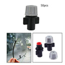 50 x Plastic Mist Misting Nozzle Sprinkler for Plant Flower Cooling System