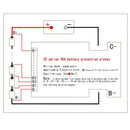 20S 72V 40A 18650 Lithium Lipolymer Battery Protection Board BMS PCB with B