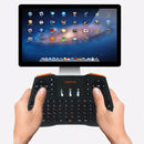 i8 2.4G Mini Wireless QWERTY Keyboard Mouse Remote Control Touchpad 92 Keys