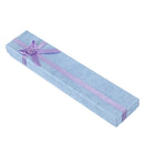12 X Purple Of Jewelry Necklace Bracelet Gift Box Clock Box R2G3