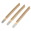 3Pcs 4 inch Vacuum Brazed Diamond Jig Saw Blade 46 Grit Cutting Granite Cer
