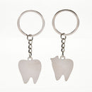 1Pair Tooth Couple Metal Keychain Keyring Gift For Lover Children Friend   Kw