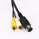 2m Standard AV Cable for Sega Genesis 1 for Television with RCA Conections