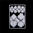 Poker Playing Cards Cutting Dies Stencils DIY Scrapbook Album Card Making Craf3c