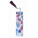 1Set 5D Diamond Painting Leather Pansy Bookmark Book Marks For DIY Craft Gift
