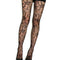 Women'S Black Lace Fishnet Hollow Patterned Pantyhose Tights Stocking Lingeri Bj