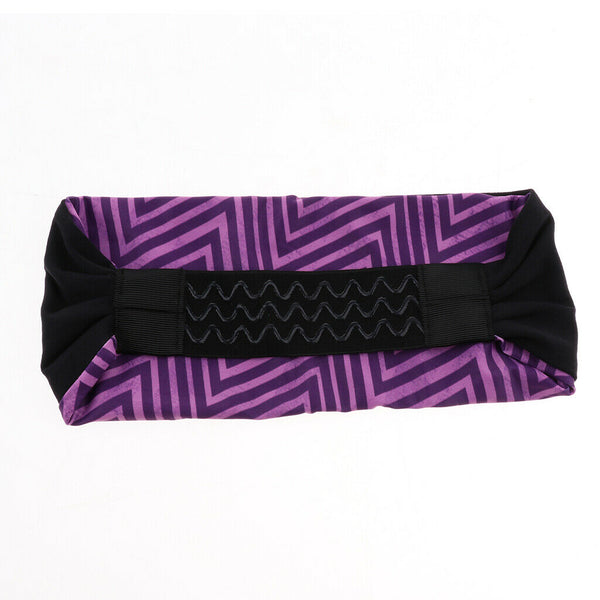 Purple Travel Yoga Sport Makeup Headband Anti-slip Unisex Wide Hairband