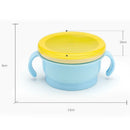 Baby Toddler Snack Bowls Feeding Food Bowls Non Slip Bowls w/ Lids Tableware
