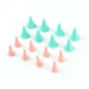 16Pcs Knit Knitting Needles Point Protectors 2 Sizes For Knitting Craft Too D6J5